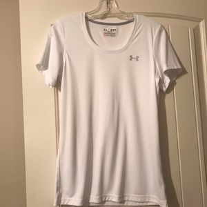 White Under Armour Dri-Fit